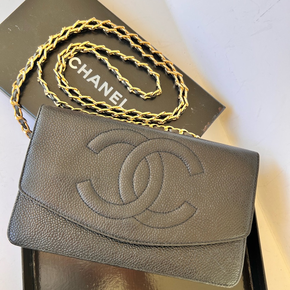Authentic Chanel timeless wallet
